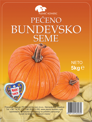 Nepečeno seme bundeve